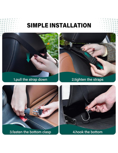 Organizador de Asiento Trasero Kigai con Soporte para Tableta