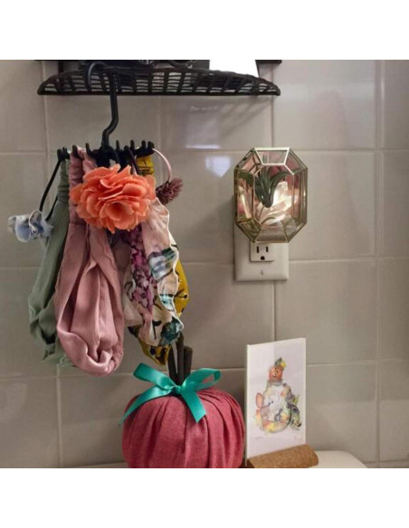 Organizador de Corbatas Z ZICOME, Paquete de 3, Antideslizante