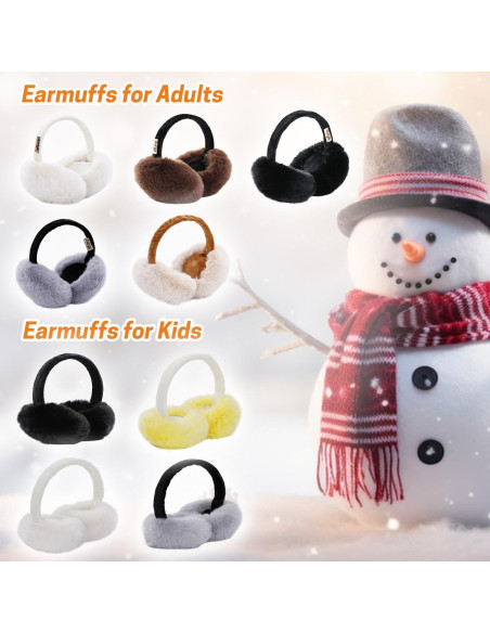 Auriculares de Invierno Aurya para Niños Plegables y Ajustables