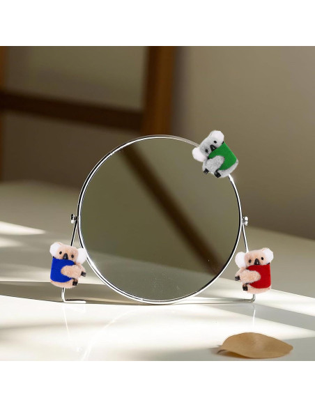 Set de 4 Clips de Koala Haakong para Lápiz Multicolor 5cm