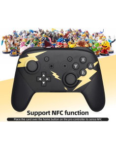 Controlador Pro Inalámbrico YKASEK para Switch - Negro 2