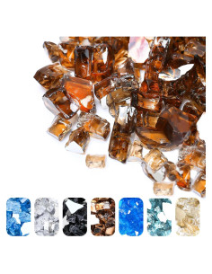 Cristales de Fuego Hisencn 9,07 kg Cobre 1/2" para Fogatas