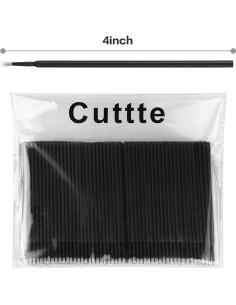 Bastones Micro Desechables Cuttte 500PCS para Pestañas 2mm 2