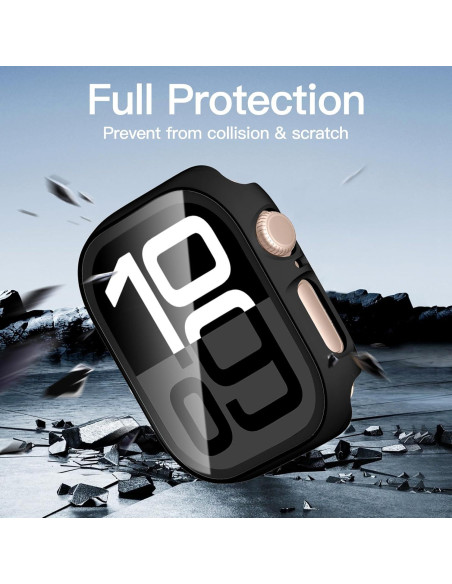 Funda Bumper Adorve para Apple Watch Series 10 42mm - Negro