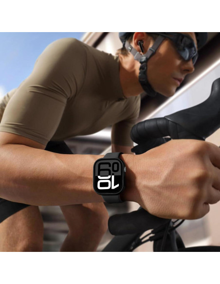 Funda Bumper Adorve para Apple Watch Series 10 42mm - Negro