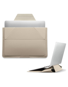 Funda Soporte para Laptop MOFT 13-14" Ajustable Blanco Playa