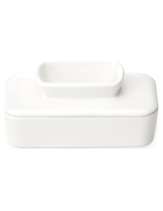 Plato de Mantequilla Sweese con Tapa - Porcelana 113g