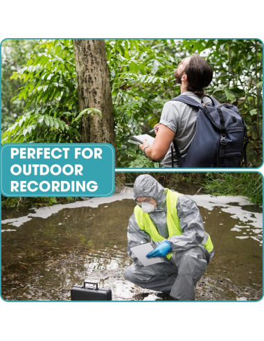 Cuadernos Impermeables Jetec 2 Pcs 11.7x17.7cm Cuadrícula