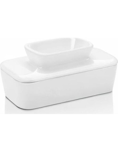 Plato de Mantequilla Sweese con Tapa - Porcelana 113g