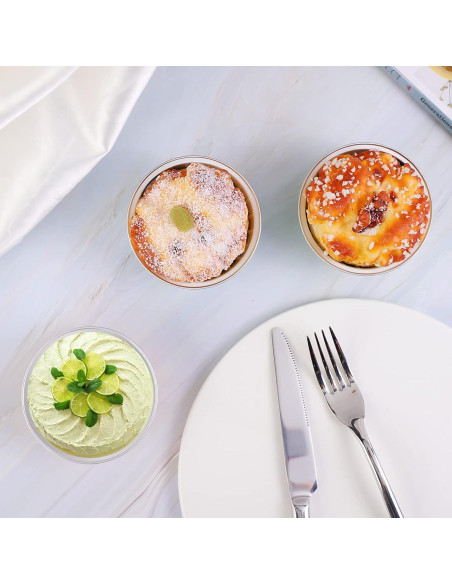 Forros para Cupcakes EUSOAR 50pcs Aluminio 141.75g 5 Colores