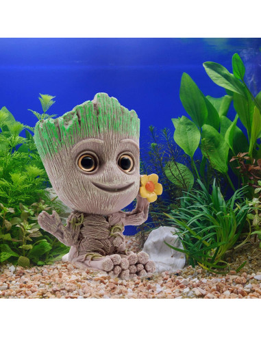 Decoración de burbujas de aire para acuarios TEEMO - Resina 272g