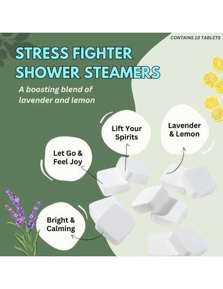 Baños de Vapor Aromaterapia 10 Bombas de Ducha Hechas en EE. UU.