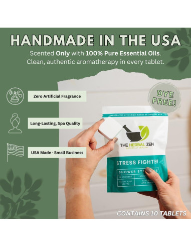 Baños de Vapor Aromaterapia 10 Bombas de Ducha Hechas en EE. UU.