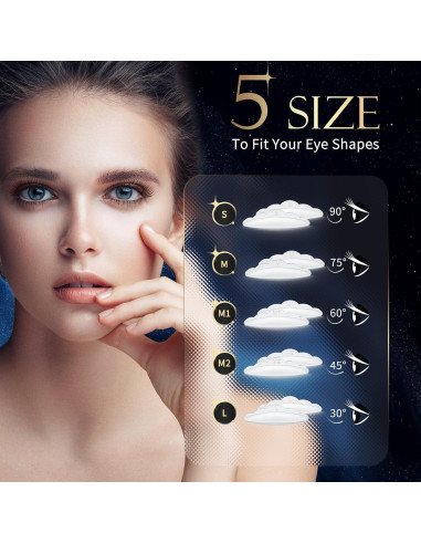 Kit de Elevación de Pestañas y Cejas WUGOYU 2 en 1 Duradero