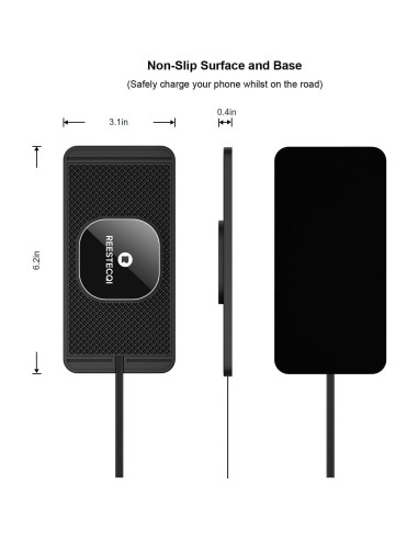 Base de Carga Inalámbrica Magnética REESTECQI 15W para iPhone