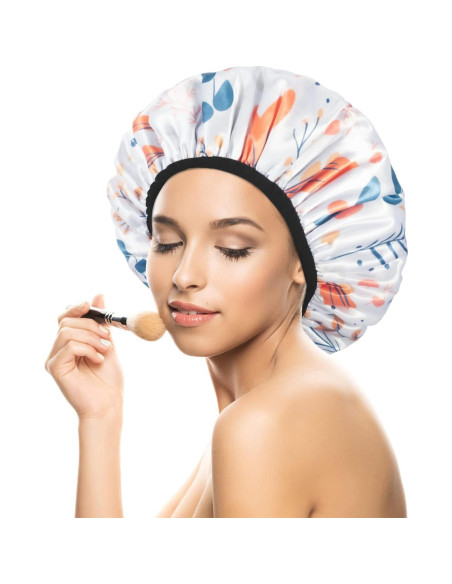 Gorra de Ducha Aquior Extra Grande Impermeable de Toalla