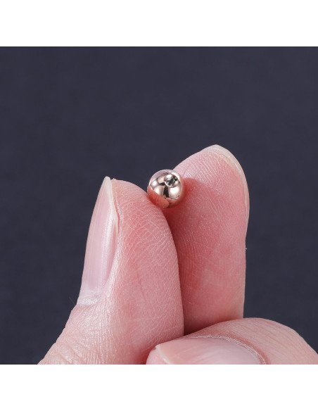 Soportes de Pendientes de Acero Inoxidable AOEDEJ 20 Pares 1.0mm