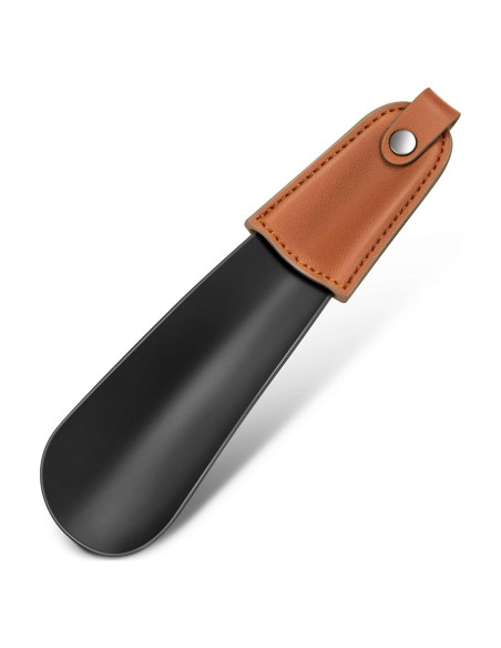 Cuerno de zapato de metal KEYHOT 17.02 cm para hombres y mujeres Cuerno de zapato de metal KEYHOT 17.02 cm para hombres y mujeres