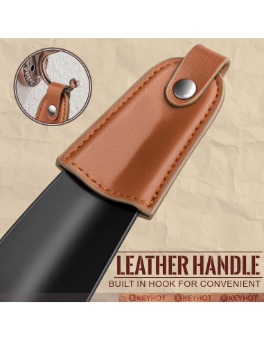 Cuerno de zapato de metal KEYHOT 17.02 cm para hombres y mujeres