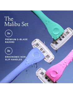 Maquinillas Desechables para Mujeres Billie Conjunto Malibu - 3 Hojas 2