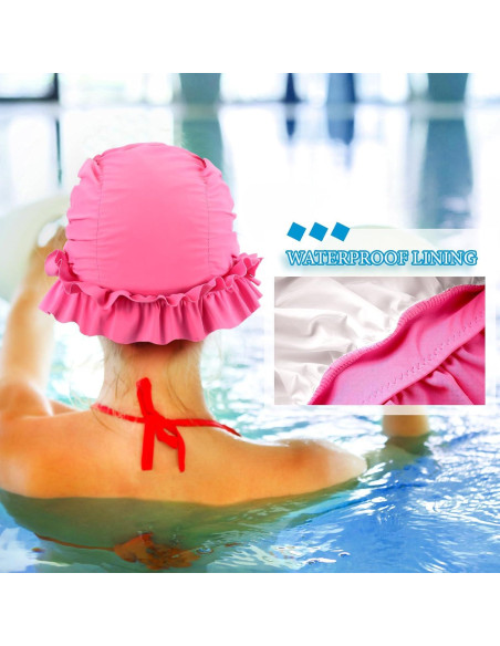 Gorros de Natación Soulchen para Mujeres Adultas - 3 Piezas