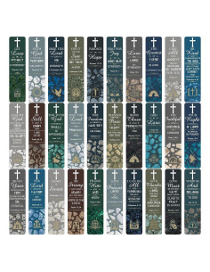 Marcadores de Versículos Bíblicos Epakh - 120 Piezas, 30 Estilos