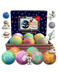 Bolas de Baño Orgánicas Mineral Me para Niños - 6 Piezas