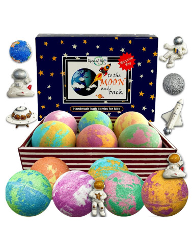 Bolas de Baño Orgánicas Mineral Me para Niños - 6 Piezas