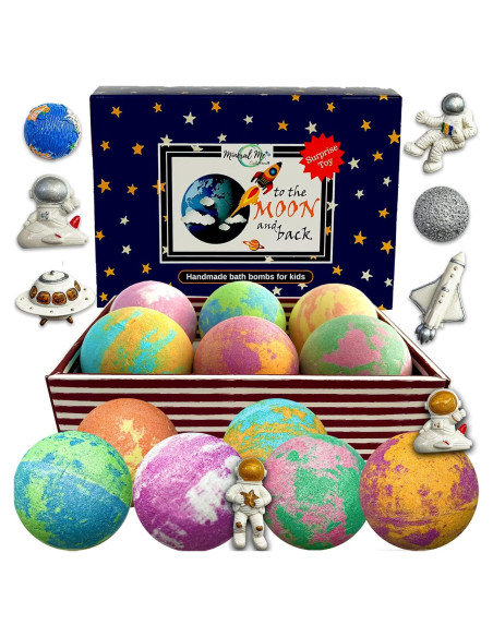 Bolas de Baño Orgánicas Mineral Me para Niños - 6 Piezas