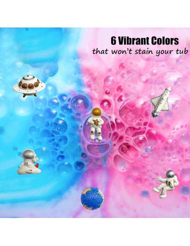 Bolas de Baño Orgánicas Mineral Me para Niños - 6 Piezas