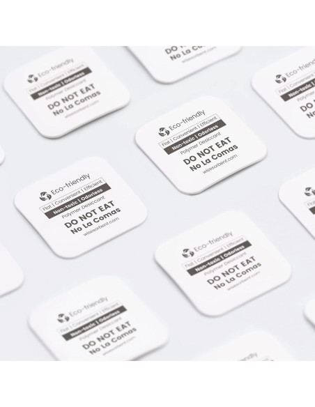 Paquetes de Deshidratante Wisesorb 30 Unidades 3.05x3.05 cm