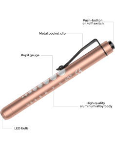 Lámparas de Pluma RISEMART LED Reutilizables con Medidor 2