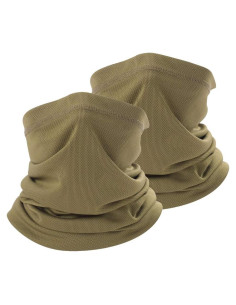 Gaiter de Cuello Coyote Marrón Unisex - Protección Solar UV