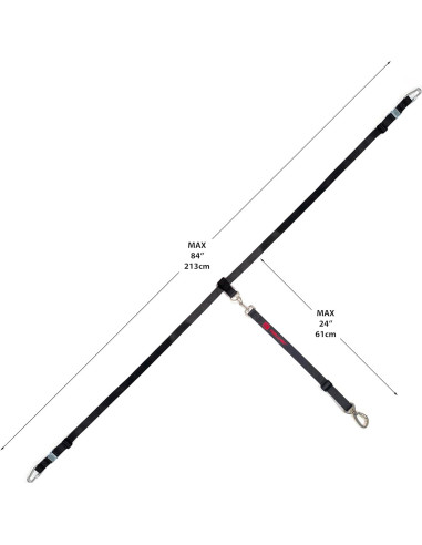 Correa de Seguridad Ajustable para Perros PUDELLO WAY - Incluye Guantes