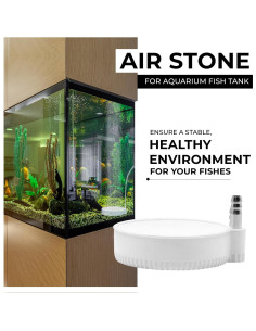 Difusor de Oxígeno Mini SSFOLPFEE 5.8 cm para Acuarios 2