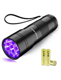 Linterna UV Vansky 12 LED Detección Orina Mascotas