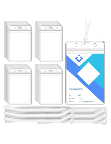 24 Soportes de Etiqueta de Equipaje WYOMER con Correas
