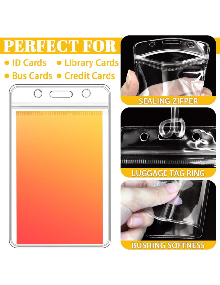 24 Soportes de Etiqueta de Equipaje WYOMER con Correas