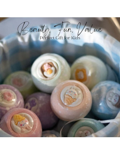 Bombas de Baño Bloom EvolutionUSA 12 Piezas con Juguetes 2