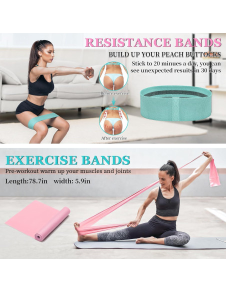 Juego de Rueda de Yoga HNCTINNO con Rodillo y Bloques