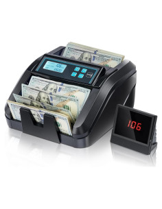 MUNBYN IMC51 Máquina Contadora de Dinero UV/IR 1100 Billetes/min