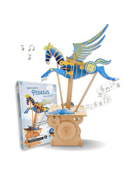 Puzzle 3D iló de Madera DIY para Adultos y Adolescentes