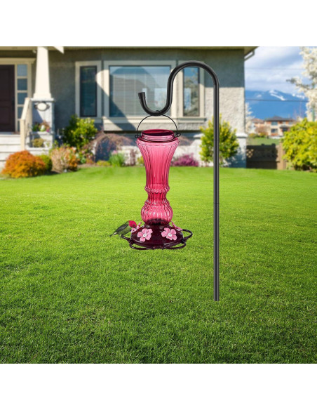 Comedero para Colibríes Beserie 20 oz Rojo 2 Pack