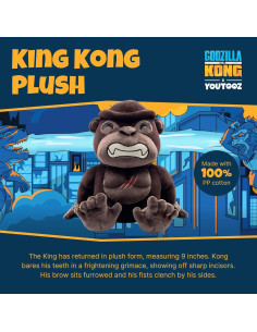 Peluche Youtooz Rey Kong 22.86 cm Suave Coleccionable 2