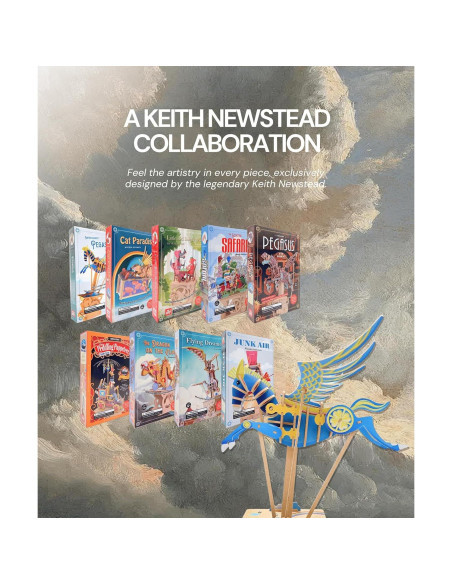 Puzzle 3D iló de Madera DIY para Adultos y Adolescentes