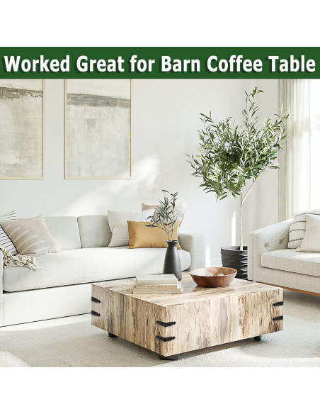 Protectores de Esquinas de Metal KOXHERO 8.89 cm 4 Piezas