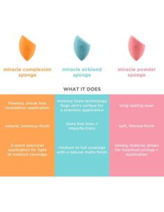 Paquete de 6 Esponjas de Maquillaje Real Techniques Variadas 2