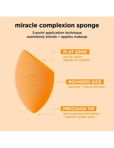 Paquete de 6 Esponjas de Maquillaje Real Techniques Variadas