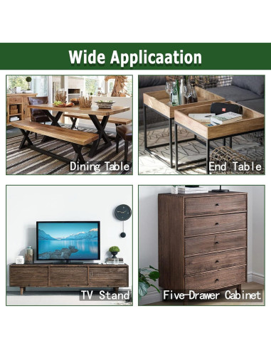 Protectores de Esquinas de Metal KOXHERO 8.89 cm 4 Piezas