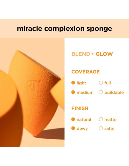 Paquete de 6 Esponjas de Maquillaje Real Techniques Variadas